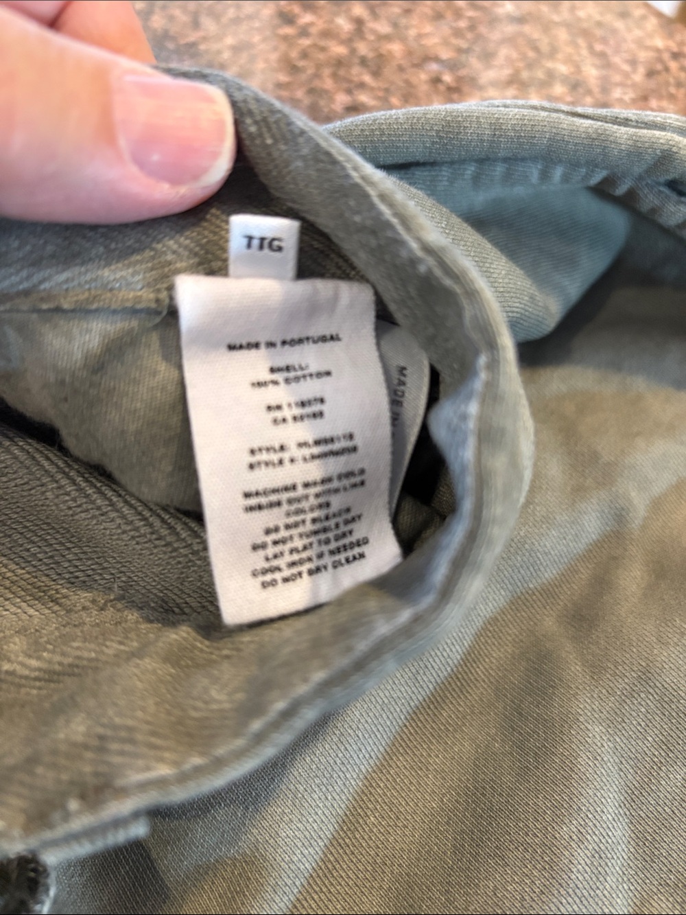Helmut Lang Wide Leg Pants in Olive Green - Picture 6 of 11